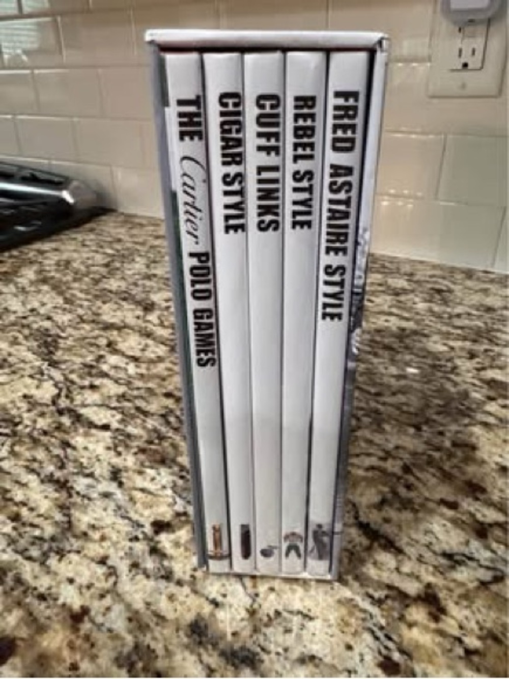 Men’s Assouline Book set coffee table books
